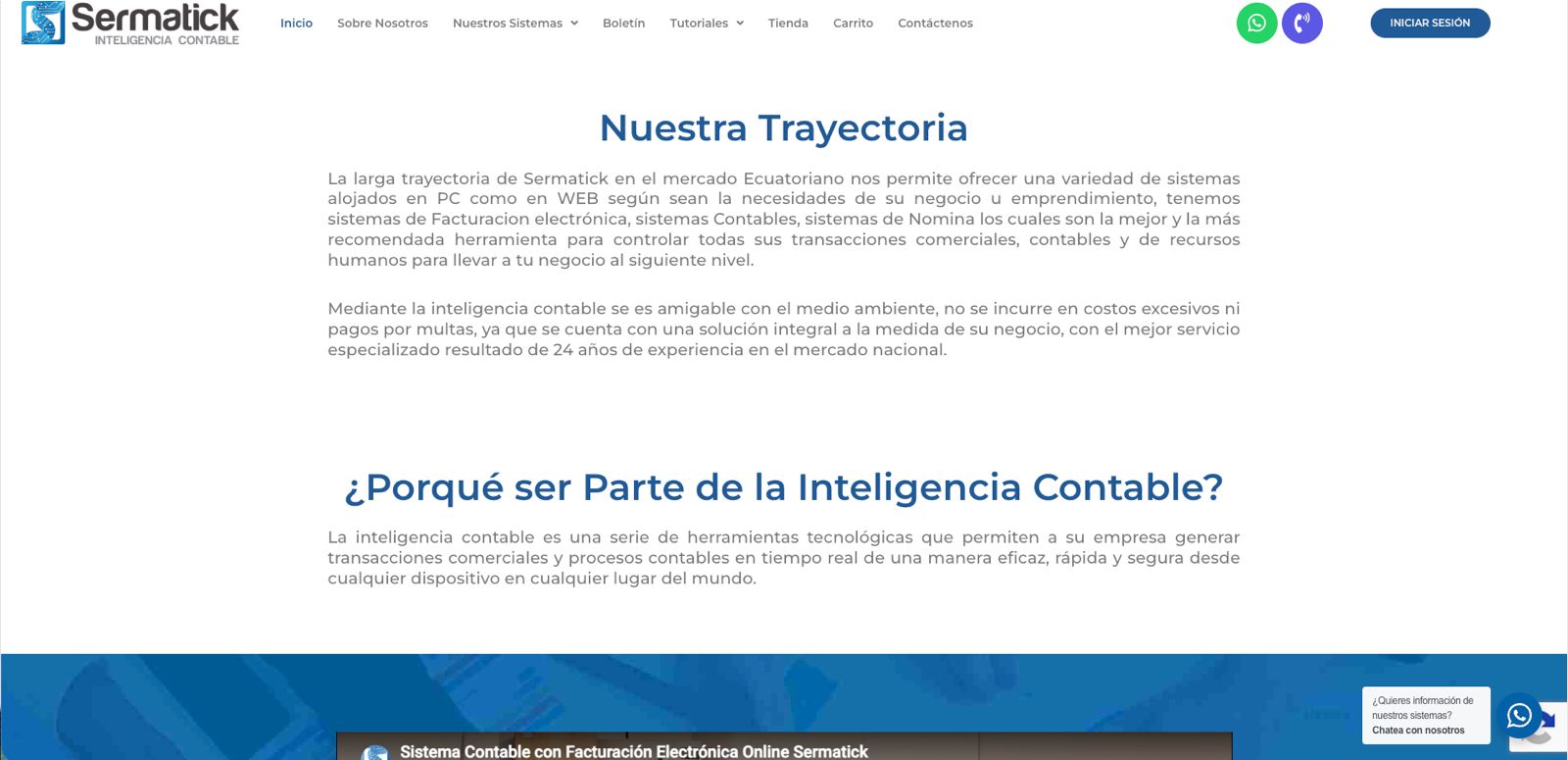 Sermatick website preview